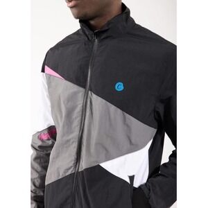 Cookies x Run The Jewels Track Jacket Mens Large Black Colorblock Windbreaker L